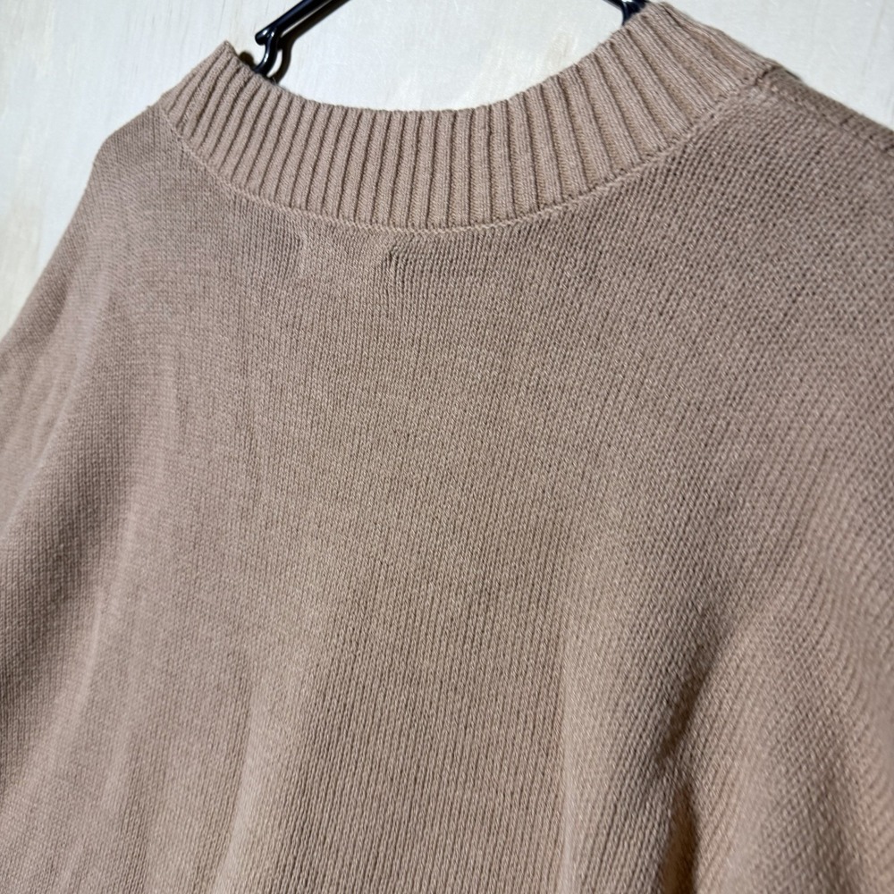 Sonoma Goods for Life Womens Beige Crewneck Knit Pullover Sweater Size Large - Picture 6 of 6